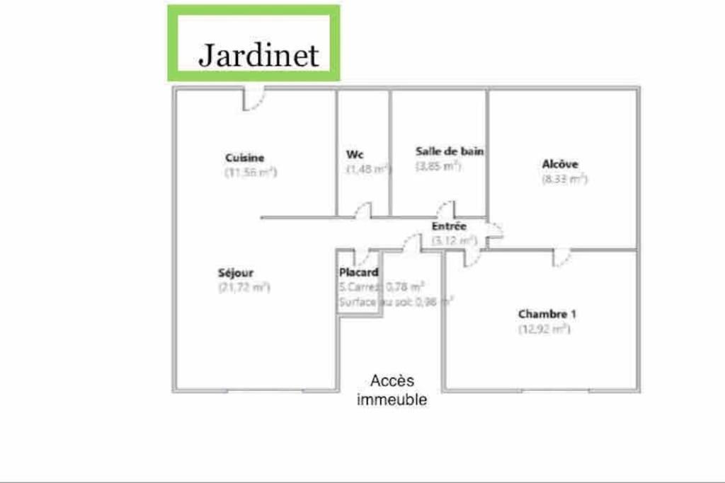Le Petit Jardinet De Tarare Apartment Exterior photo
